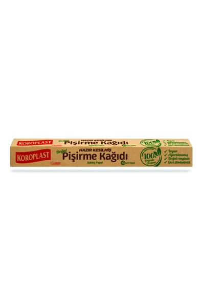 Hazır Kesilmiş Doğal Pişirme Kağıdı 10'lu ürün görseli 1