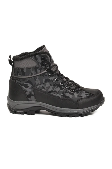 Ayakmod Füme İçi Kürklü Soğuğa Dirençli Kaymaz Taban Unisex Outdoor Bot 980 G ürün görseli 1