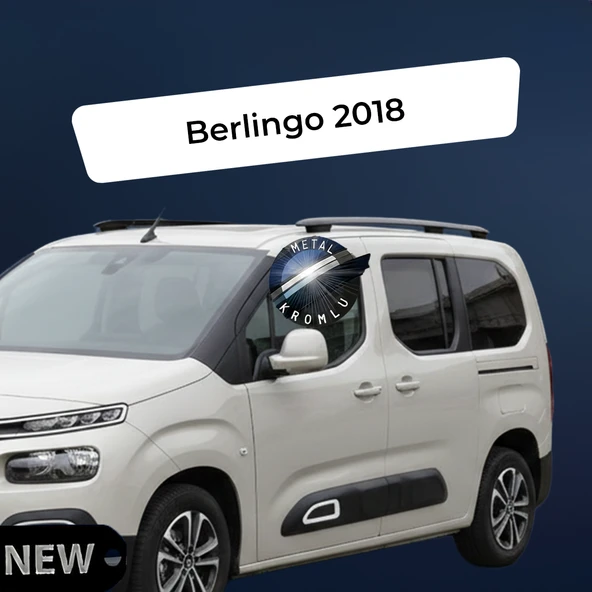 Paslanmaz Krom Akrilik Cam Rüzgarlığı Citroen Berlingo 2018 sonrası ile uyumlu CHR-1-004-001 ürün görseli 1
