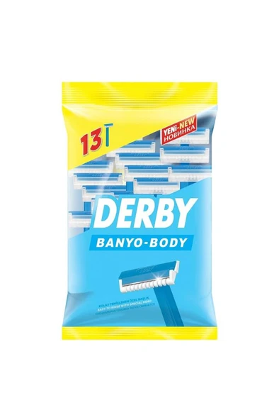 Derby Banyo 13'lü Kulan-at Tıraş Bıçağı ürün görseli 1