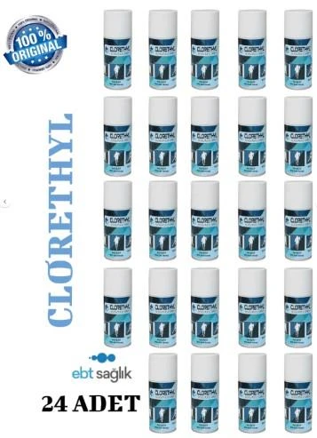 Schutz Clorethyl Plus Soğutucu Sprey 150 Ml 24'Lü PAKET (SKT:12/2029) ürün görseli 1