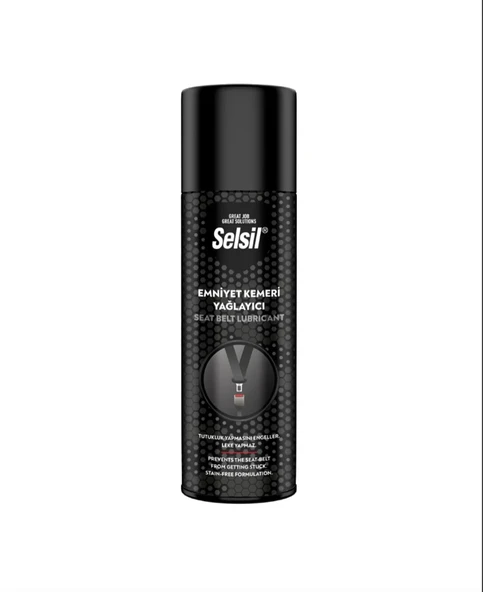 Selsil Emniyet Kemeri Yağlama Spreyi 200 ML ürün görseli 1