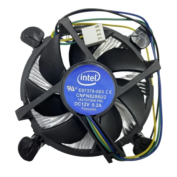 Intel  E97379-003 1150/1151/1155/1200P Alüminyum  ORJINAL İŞLEMCI FANI (LGA1200P) ürün görseli 1