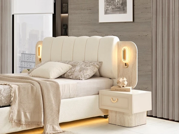 BURGAZ MDF YATAK ODASI - Resim 4