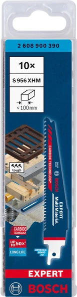 Bosch Panter Testere Bıçağı Expert Multi 10lu ürün görseli 1