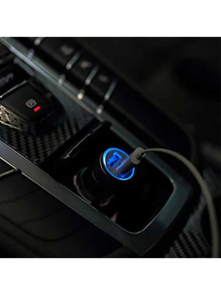 Abatech Çift USB Girişli 3.4 Amper Çakmaklık - Resim 3