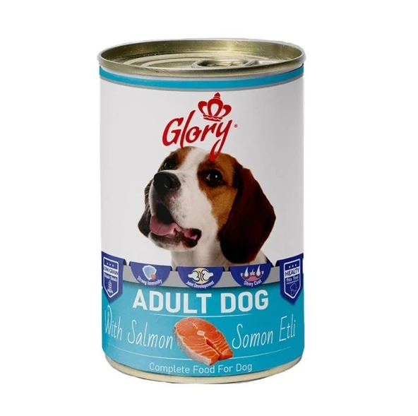 12x400 Gram Glory Parça Etli Karışık Köpek Konservesi ürün görseli 1