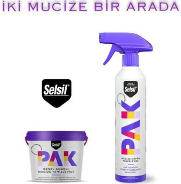 Selsil Pak Köpük 500 Ml + Krem 500 Gr ürün görseli 1