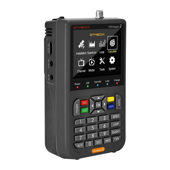 Novacom GTMedia V8 Finder2 Full HD Görüntülü Uydu Bulucu Taşınabilir Cihaz 3,5 İnç LCD Ekran ürün görseli 1