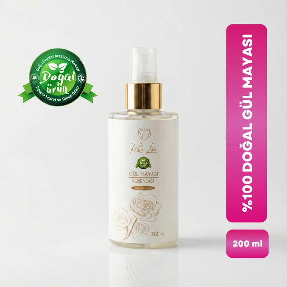 Gül Mayası Aydınlatıcı ve Gözenek Sıkılaştırıcı Tonik 200 ml ürün görseli 1
