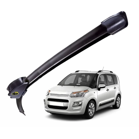 FRT Ottoman Otomobil Sileceği Muz Silecek Takımı 24/16 inch 60/40 cm Citroen C3 Picasso - Fiat Doblo - Ford Kuga - Opel Combo ile uyumlu ürün görseli 1