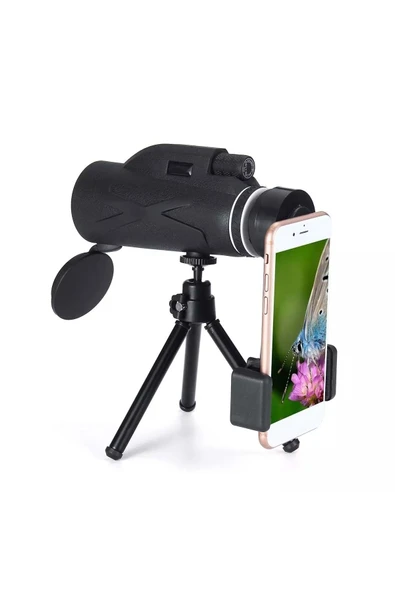 Plentiful OpticPro 80x Zoom HD Monoküler | Tek Göz Dürbün El Teleskobu ürün görseli 1