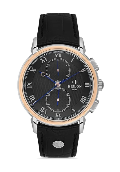 Hislon Men's Date DT143T-04BS - Resim 2