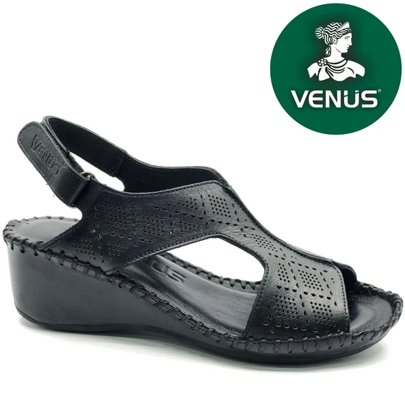 Venüs Şomali Hakiki Deri Comfort Ortopedik Kadın Sandalet ürün görseli 1
