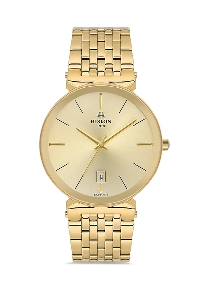 Hislon Men's Classic CL217G-08SG - Resim 2