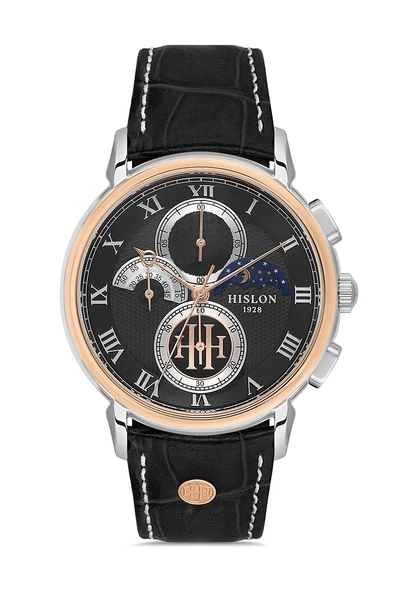 Hislon Men's Timeles's TM143T-04BR - Resim 2