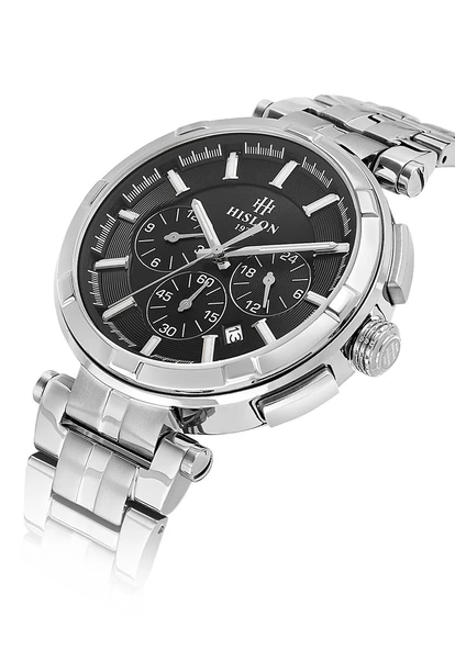 Hislon Men's Date DT202S-04SS - Resim 4