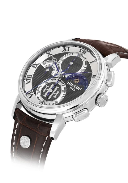 Hislon Men's Timeles's TM143S-03KS - Resim 4