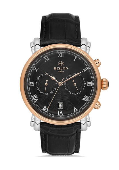 Hislon Men's Date DT204T-04BR ürün görseli 1