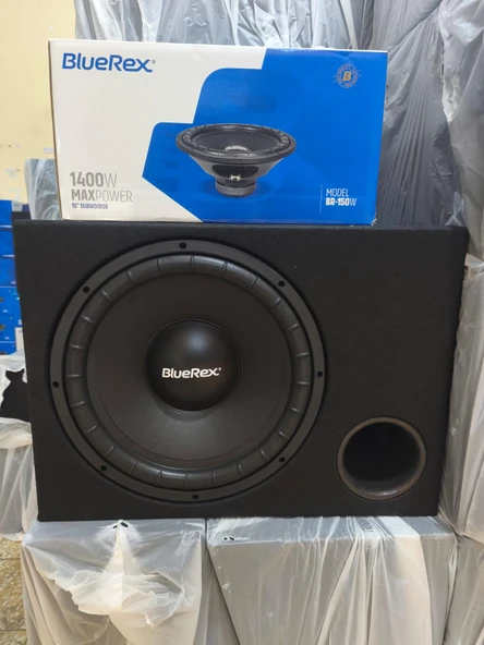 bluerex br-150w-1400w max-350w rms-kaliteli-profesyonel 38 cm kabinli woofer ürün görseli 1