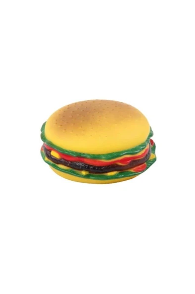 Pawise Vinyl Hamburger Oyuncak 12X12X4,5 Cm ürün görseli 1
