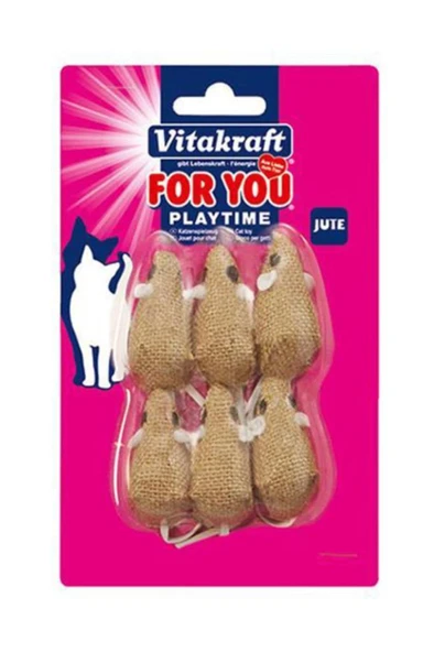 Vitakraft Fare Oyuncak 6 Lı Paket 5Cm ürün görseli 1