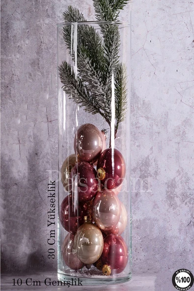 Sürahi Vazo Mumluk 10x30cm - Resim 4