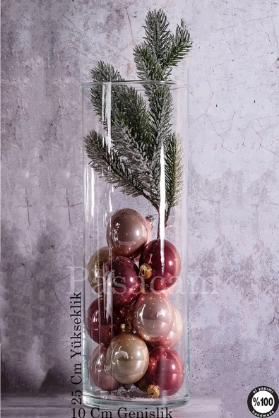 sürahi vazo mumluk 10x25cm - Resim 4