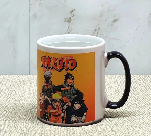 Porselen Renk Değiştiren Naruto Kupa Bardak ALiv102 ürün görseli 1