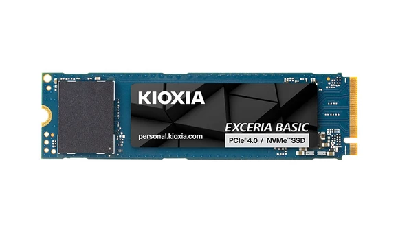 1TB KIOXIA EXCERIA BASIC M.2 7200/6600MB/s LSF10Z001TG8 ürün görseli 1