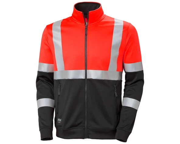Helly Hansen Workwear Addvıs Zıp Sweatshirt Cl 1 -79258 - Resim 2