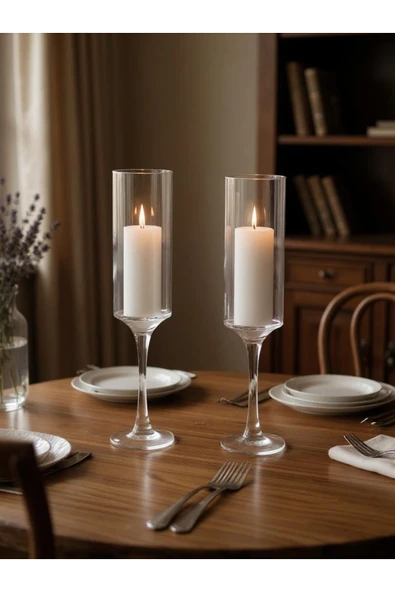Dev Kadeh Vazo Set - Resim 3