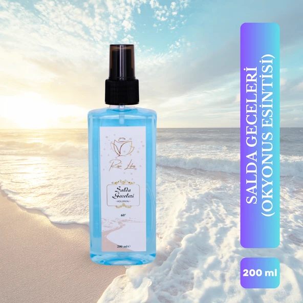 Salda Geceleri Kolonya 200 ml - Okyanus Esintisi ve Ferahlık (Sprey) ürün görseli 1