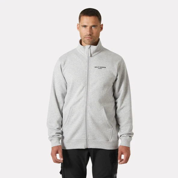 Klasik Logolu Fermuarlı Sweatshirt ürün görseli 1