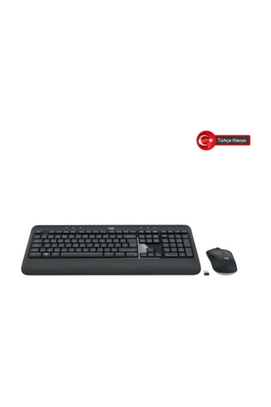 logitech MK540 ADVANCED Kablosuz Türkçe Klavye Mouse Seti, Siyah 920-008687 ürün görseli 1