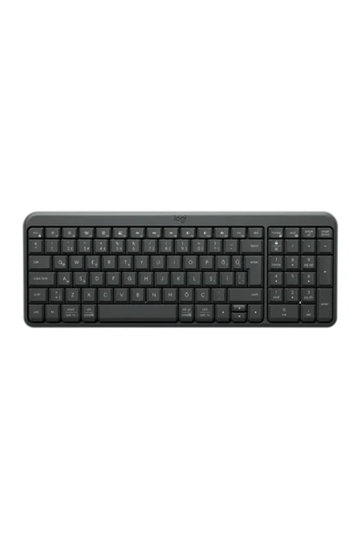 logitech K250 Kablosuz Tam Boyutlu Kompakt Türkçe Bluetooth Klavye, Siyah 920-013460 ürün görseli 1