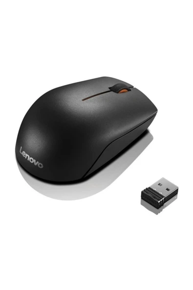LENOVO 300 GX30K79401 Wireless Kablosuz Compact Mouse Siyah ürün görseli 1