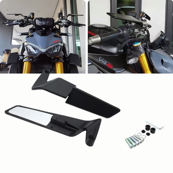 Sym Crox 125 Kanat Ayna-Küçük Boy-A00340 - Resim 5