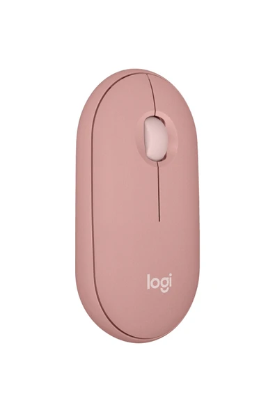 logitech M350s Pebble 2 Bluetooth Kablosuz Sessiz Kompakt Mouse, Pembe 910-007014 ürün görseli 1