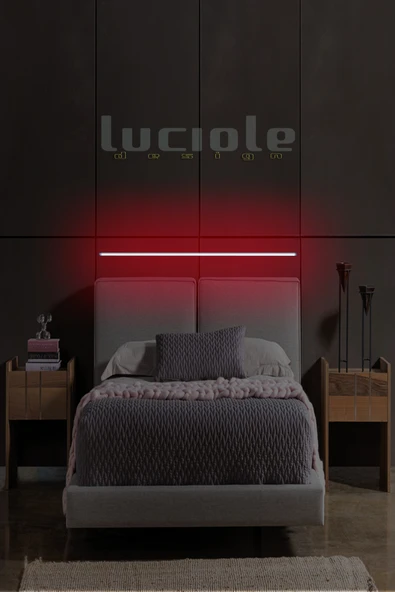 luciole Uzaktan Kumandalı Led Lambader - Yatak Üstü, Tv Yanı ,oturma Odası - Kırmızı ürün görseli 1