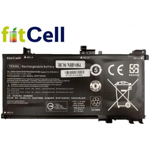FitCell Hp L15188-2C1 TE04061XL uyumlu Laptop Notebook Batarya - Pil ürün görseli 1