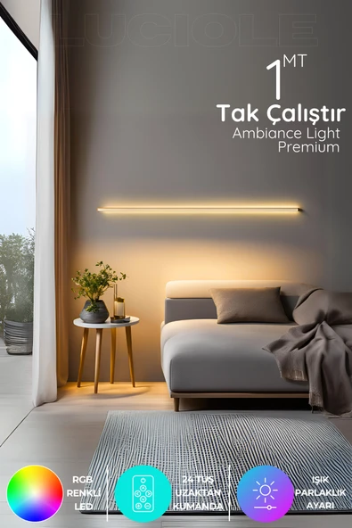 luciole Led abajur Çok Renkli Soft ambiance Light uzaktan kumanda Tak Çalıştır ürün görseli 1