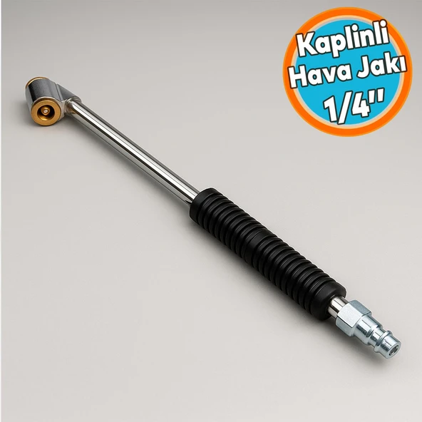Lastik Şişirme Hava Jakı 1/4 İnç Hava Basınç Aparatı Oto Lastik Tabancası Ucu Başlığı ürün görseli 1