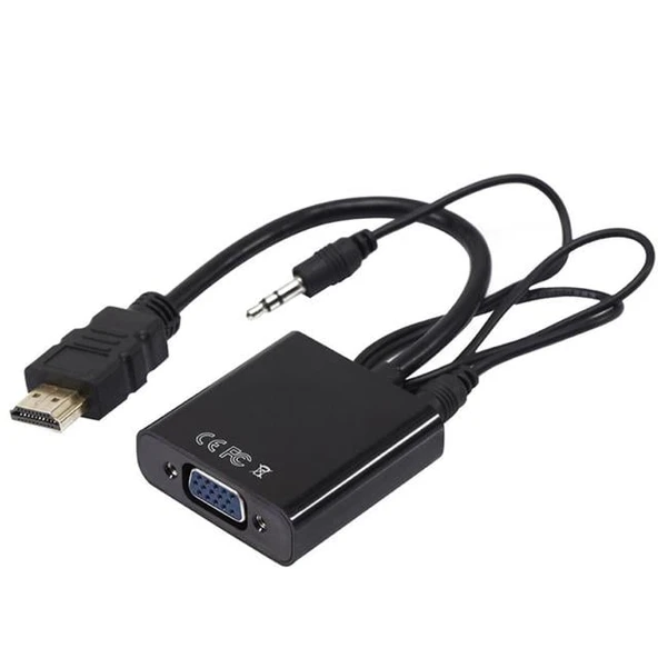 Powermaster HDMI To Vga+Audio Çevirici ürün görseli 1