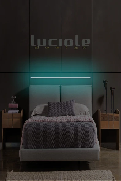 luciole Uzaktan Kumandalı Led Lambader - Yatak Üstü, Tv Yanı ,oturma Odası - Mavi ürün görseli 1