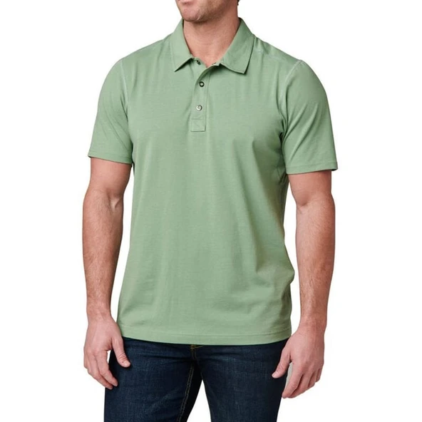 5.11 ARCHER S/S POLO 2.0 KISA KOL SAGE YSL T-SHIRT ürün görseli 1
