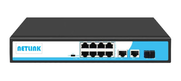 Netlink NTL-8POE1SFP PoE Switch ürün görseli 1