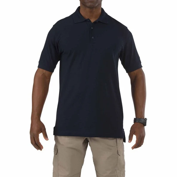 5.11 UTILITY POLO T-SHIRT MAVI - Resim 5
