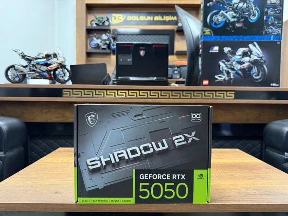 MSI GeForce RTX5050 8GB Shadow 2X OC GDDR6 128Bit DX12 Ekran Kartı ürün görseli 1