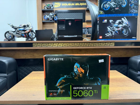 Gigabyte GeForce RTX5060TI WINDFORCE MAX OC 16GB 128Bit Ekran Kartı ürün görseli 1